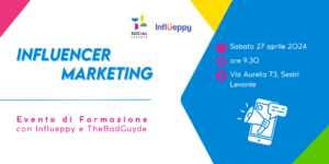 Banner evento influencer marketing